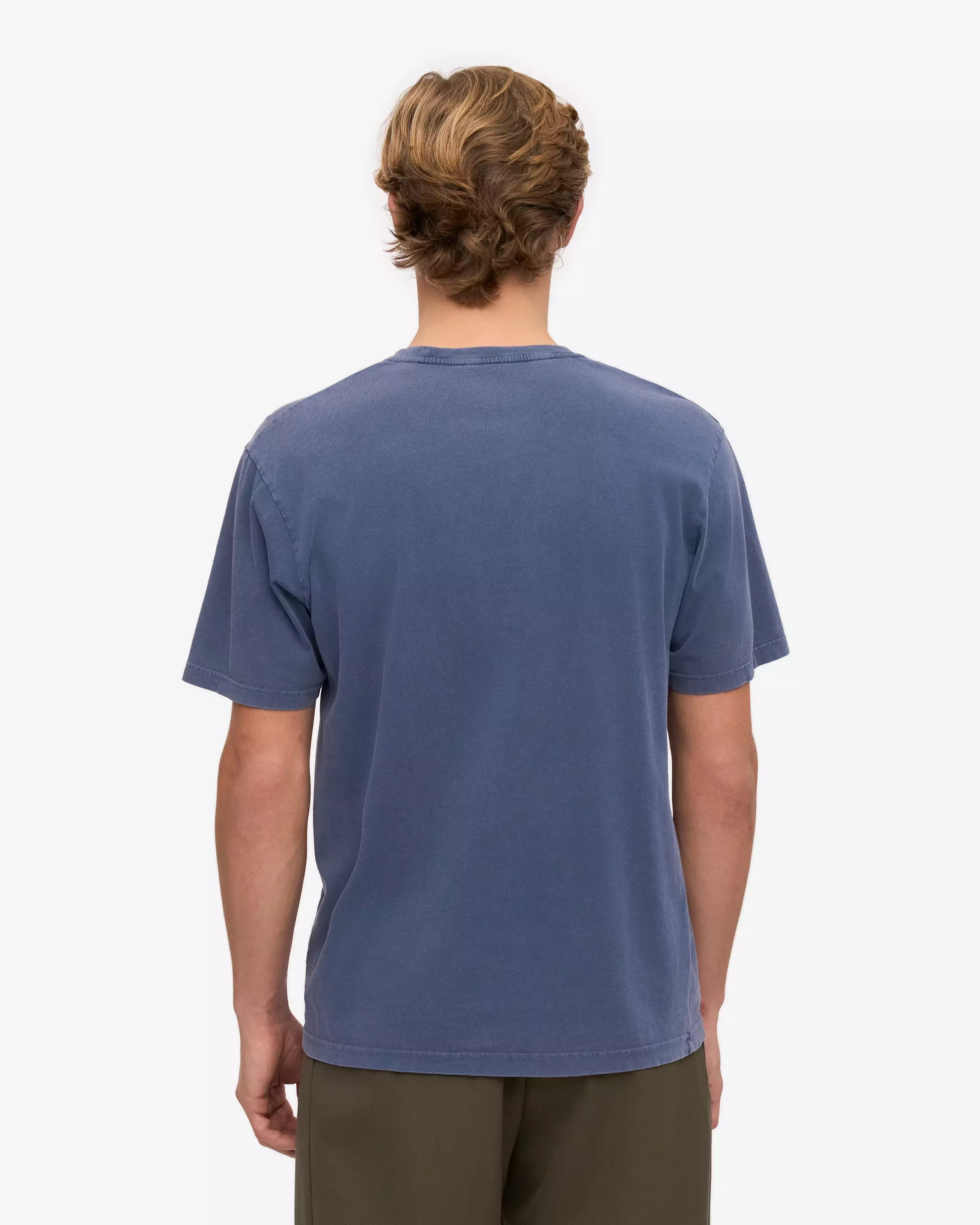 Wemoto Neptun Blue Classic Organic Tee Herren blau